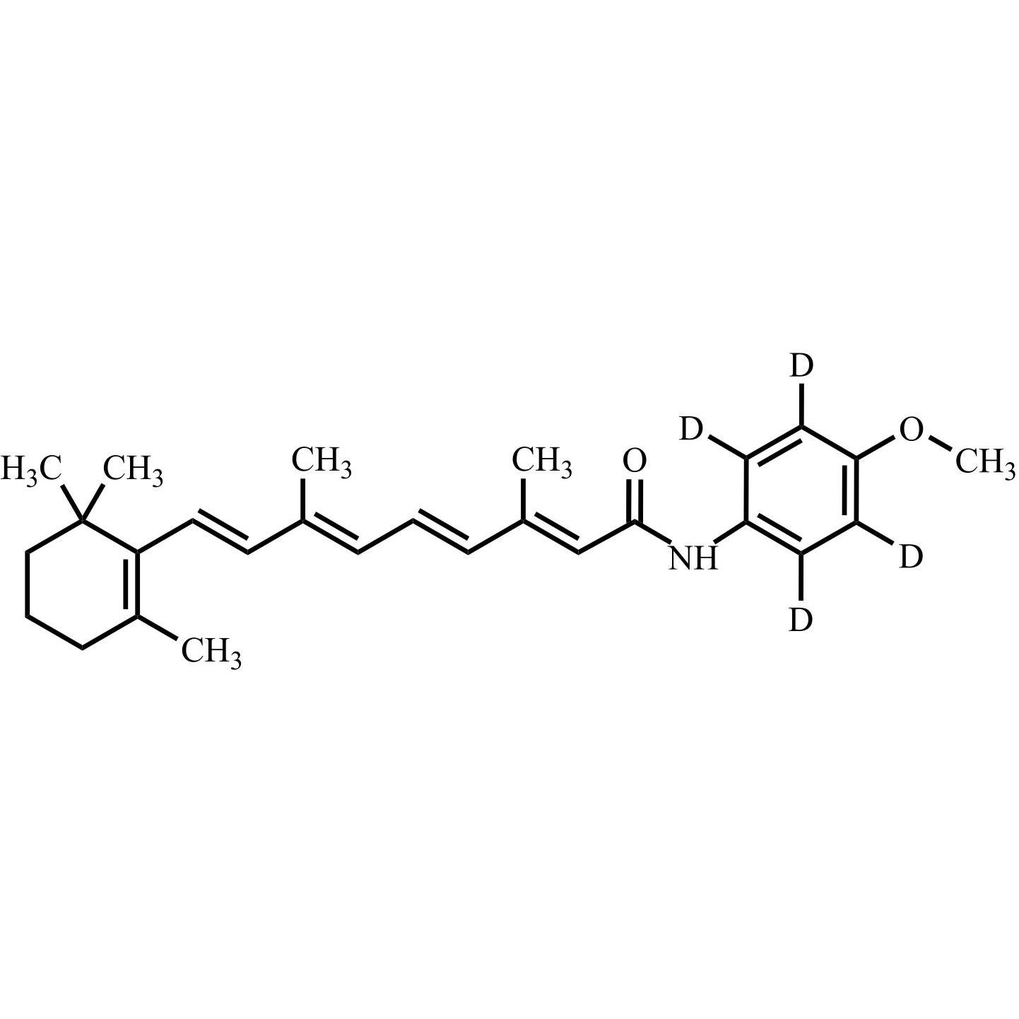 Picture of 4-Methoxy Fenretinide-d4