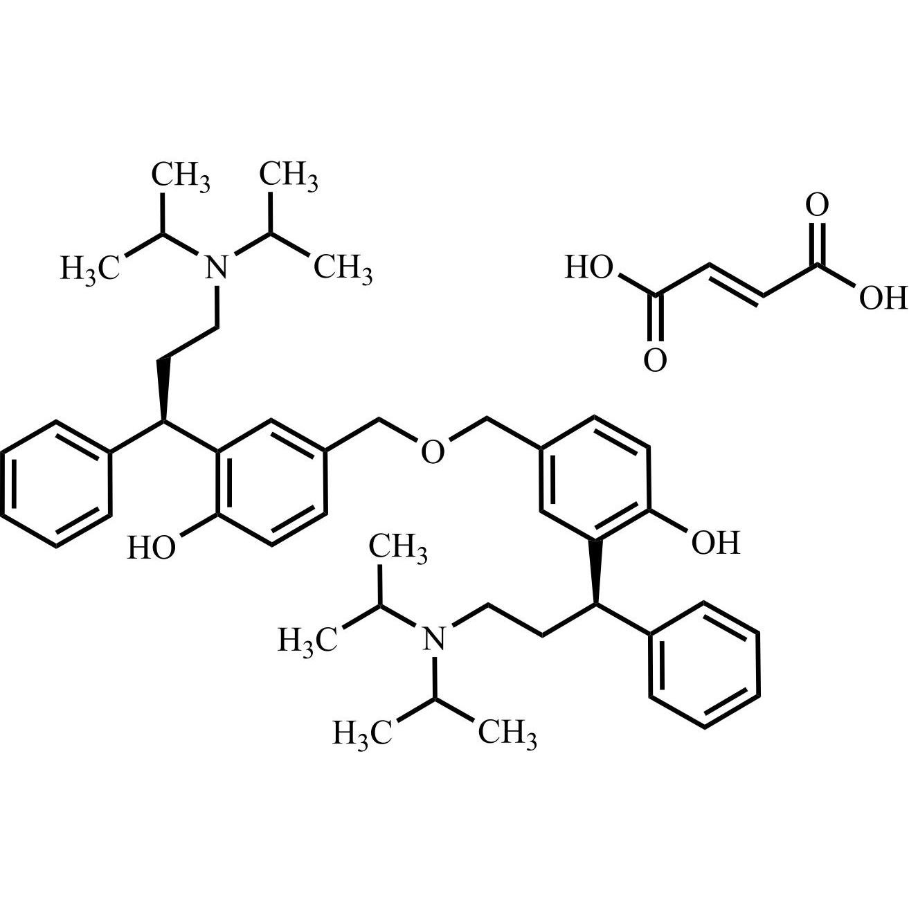 Show details for Fesoterodine Impurity 5 Fumarate Picture of Fesoterodine Impurity 5 Fumarate