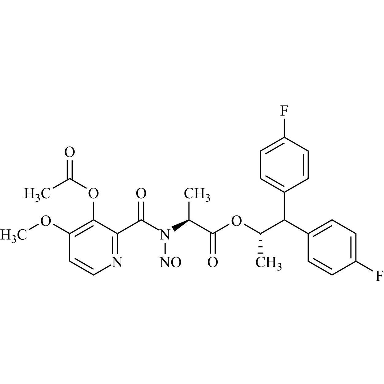 Picture of N-Nitroso Florylpicoxamid (N-Nitroso Adavelt)