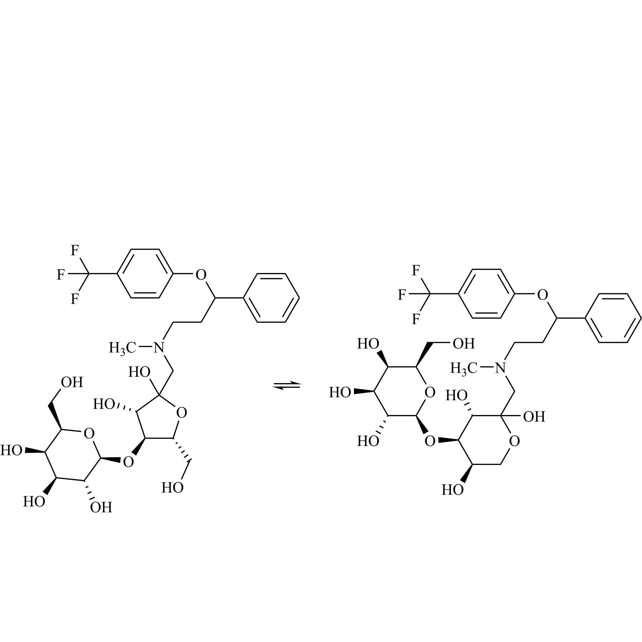 Picture of Fluoxetine Lactose Adduct 1