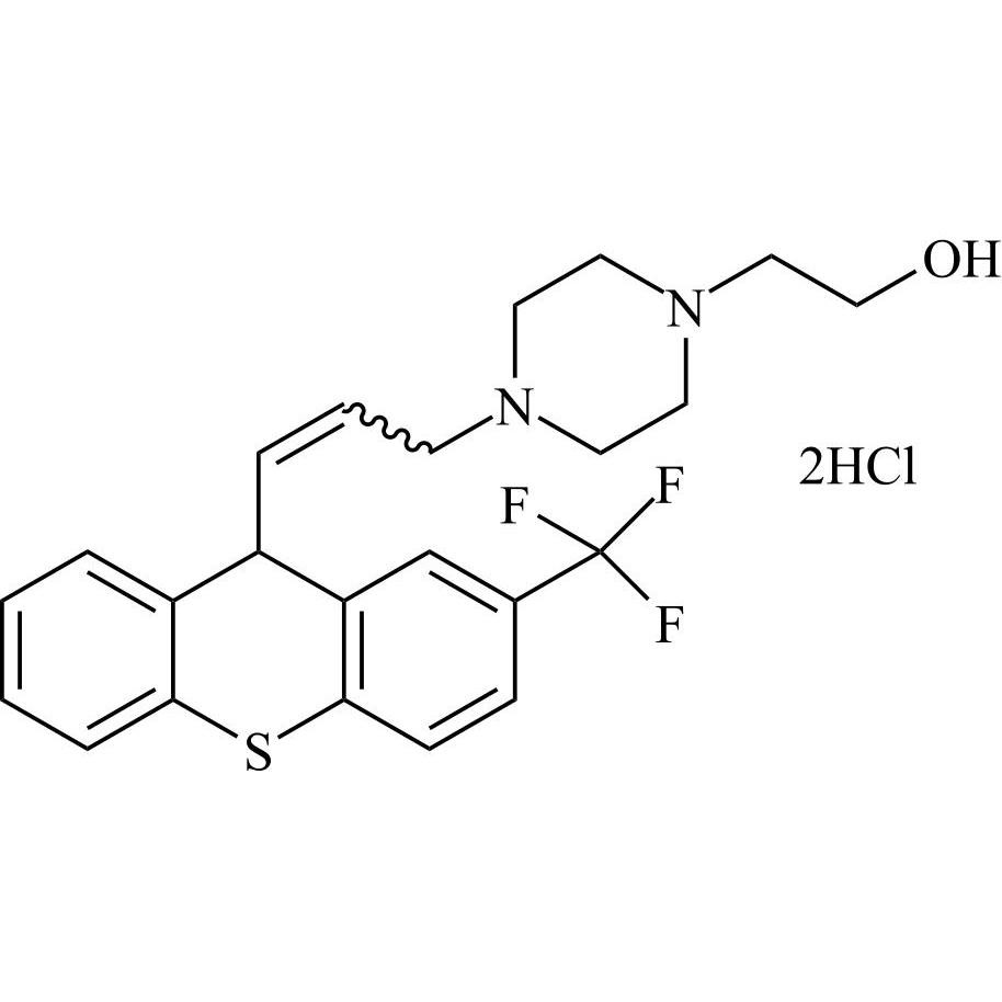 Picture of Flupentixol Impurity 7 DiHCl (Mixture of Z and E Isomers)