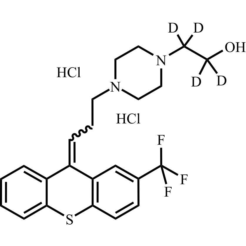Picture of Flupentixol-d4 DiHCl (Mixture of Z and E Isomers)