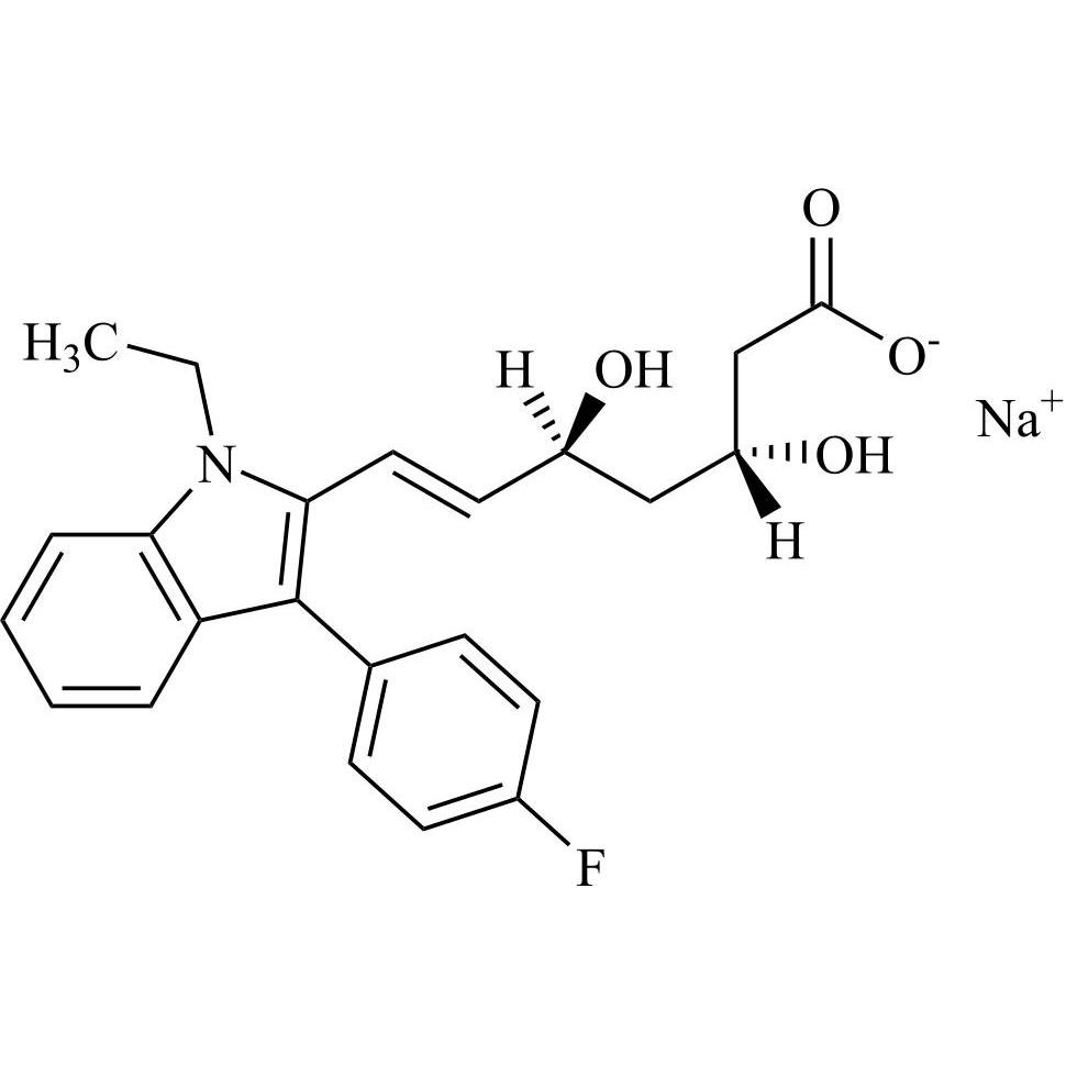 Picture of Fluvastatin EP Impurity C Sodium Salt