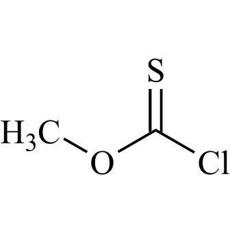 Picture of Methyl Sulfanyl Formyl Chloride