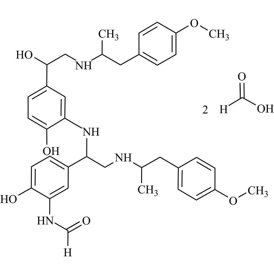 Picture of Formoterol EP Impurity F (Mixture of Diastereomers) Diformate