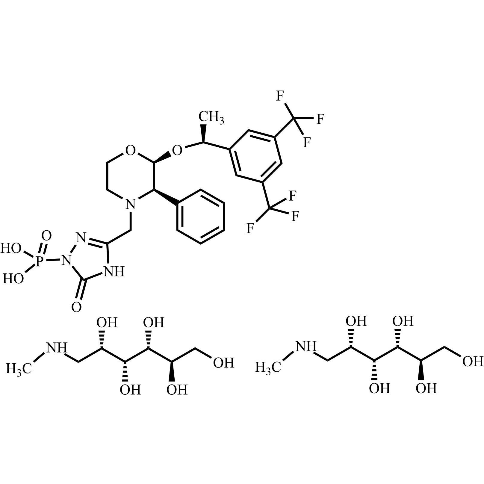 Picture of ent-Defluoro Fosaprepitant Dimeglumine