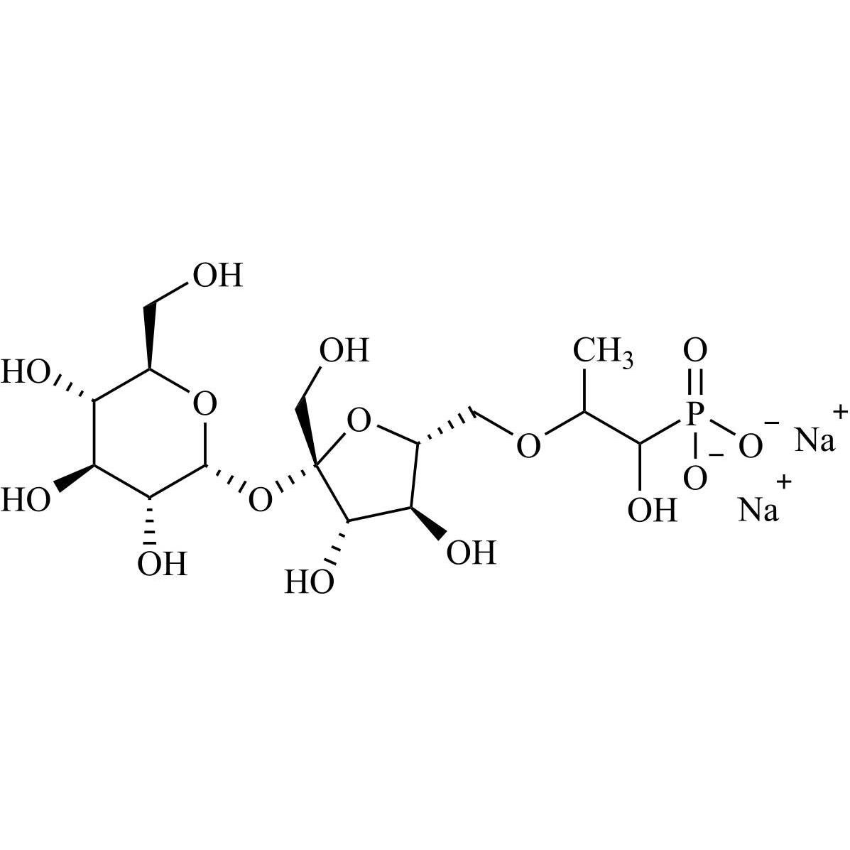 Show details for Fosfomycin-Sucrose Ether Disodium Salt (Mixture of Diastereomers) Picture of Fosfomycin-Sucrose Ether Disodium Salt (Mixture of Diastereomers)