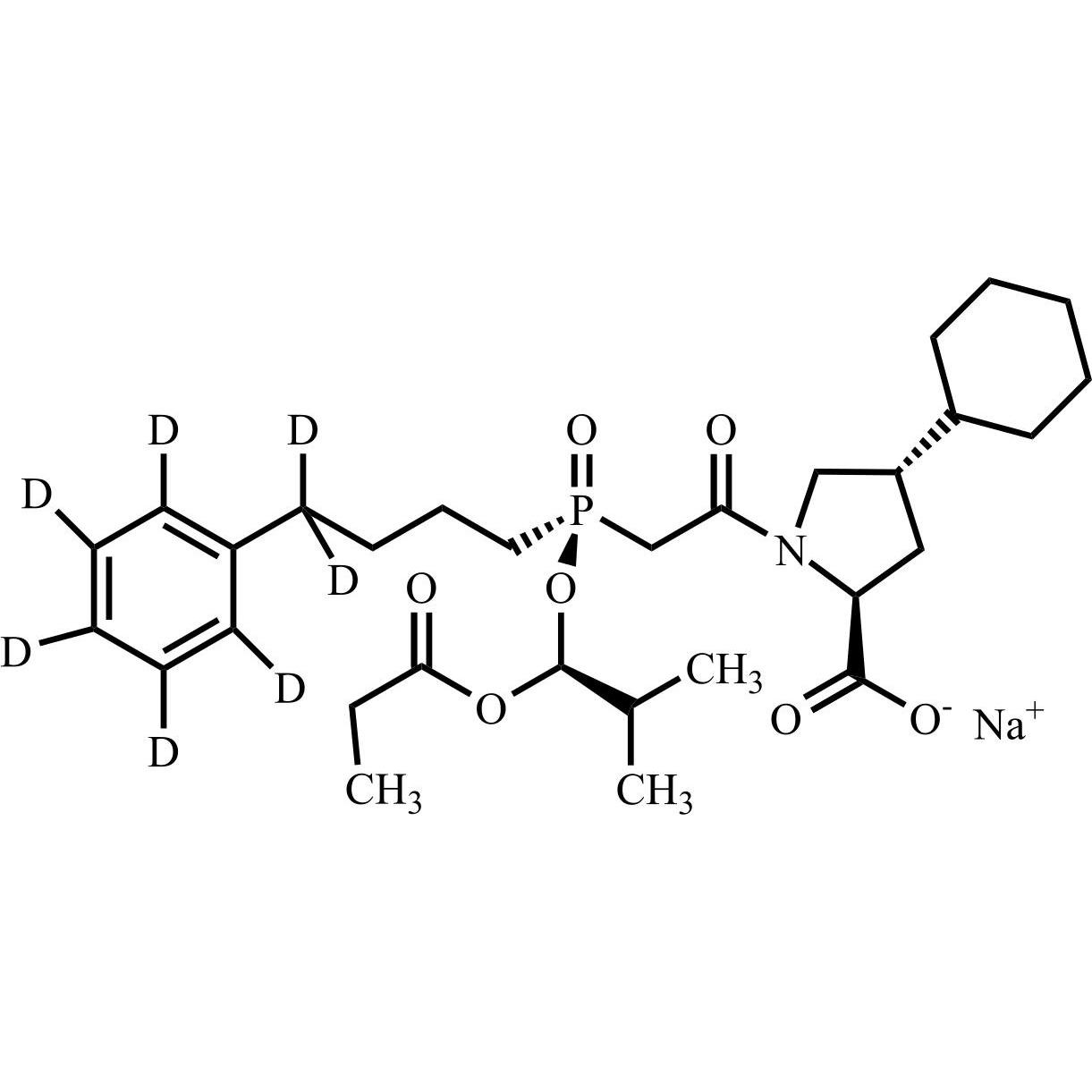 Picture of Fosinopril-d7 Sodium Salt