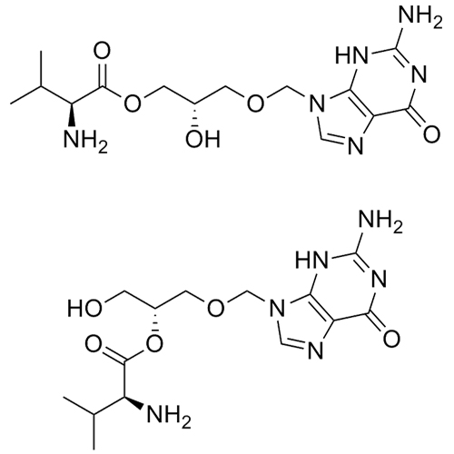 Picture of Valganciclovir Impurity 2 HCl (Mixture of Tautomeric Isomers)