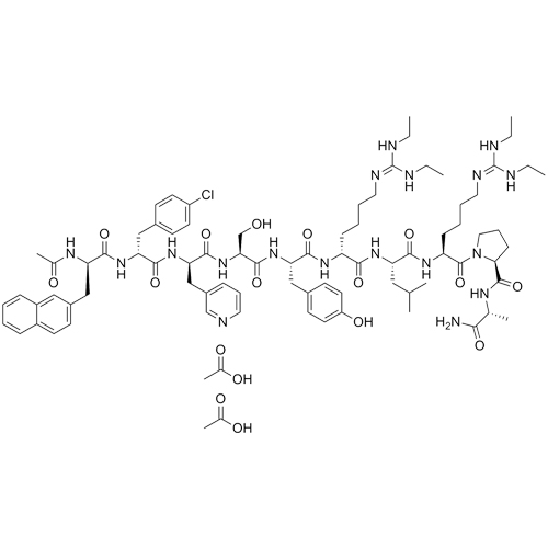Show details for Ganirelix acetate Picture of Ganirelix acetate