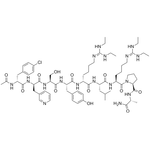 Show details for Ganirelix Impurity A Picture of Ganirelix Impurity A