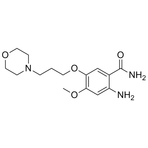 Picture of 2-amino-4-methoxy-5-(3-morpholinopropoxy)benzamide