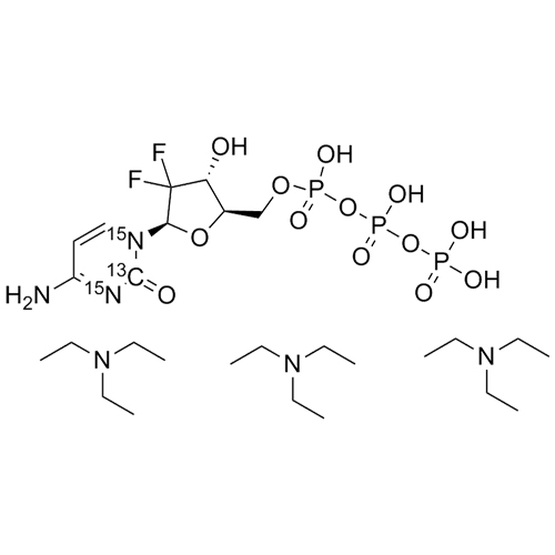 Picture of Gemcitabine Triphosphate-13C-15N2 Tri(triethylamine) Salt