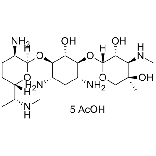 Show details for Gentamicin C1 Pentaacetate Salt Picture of Gentamicin C1 Pentaacetate Salt