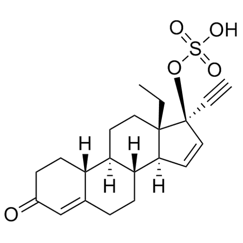 Show details for Gestodene sulfate Picture of Gestodene sulfate