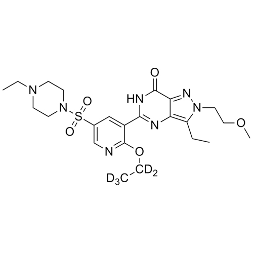 Show details for Gisadenafil-d5 Picture of Gisadenafil-d5