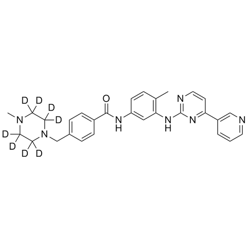 Show details for Gleevec-d8 (Imatinib-d8) Picture of Gleevec-d8 (Imatinib-d8)