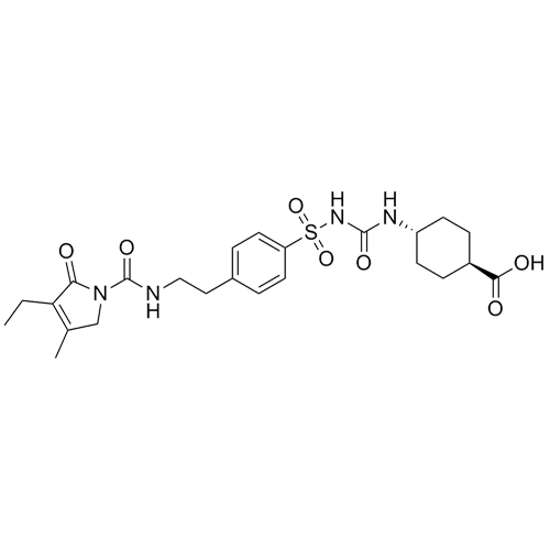 Picture of trans-Carboxylic Acid Glimepiride