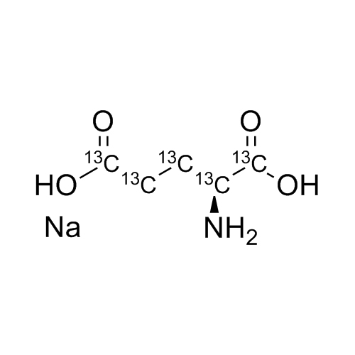 Picture of Glutamic-13C5 Acid Sodium Salt