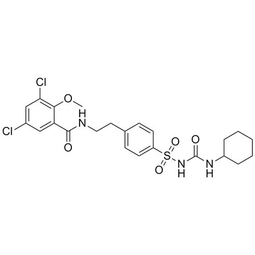 Show details for Glibenclamide (Glyburide) EP Impurity E Picture of Glibenclamide (Glyburide) EP Impurity E