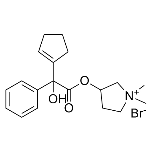 Show details for Glycopyrrolate Impurity 2 (Dehydro Glycopyrrole) Picture of Glycopyrrolate Impurity 2 (Dehydro Glycopyrrole)