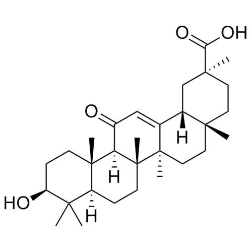 Picture of Glycyrrhetic Acid (Enoxolone)