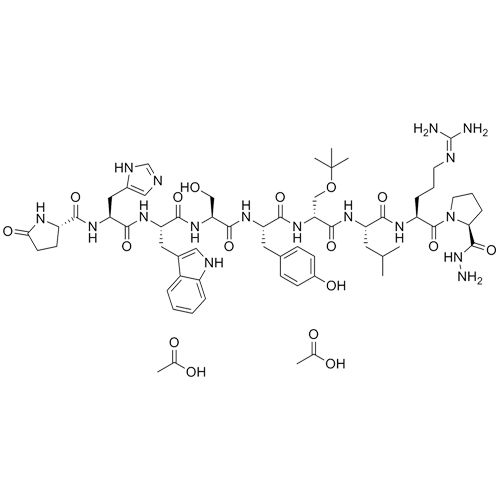 Picture of (Des-carboxamide)-Goserelin [(Pro-(NHNH2)9)-Buserelin]