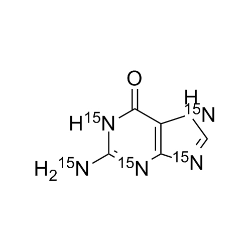 Show details for Guanine-15N5 Picture of Guanine-15N5