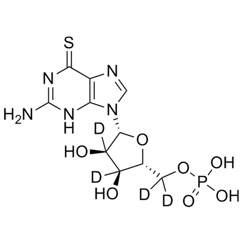 Show details for 6-Thioguanosine 5?-monophosphate-d4 Picture of 6-Thioguanosine 5?-monophosphate-d4