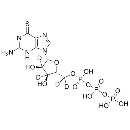 Show details for 6-Thioguanosine 5?-triphosphate-d4 Picture of 6-Thioguanosine 5?-triphosphate-d4
