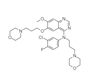 Picture of N-(3-Morpholinopropyl) Gefitinib