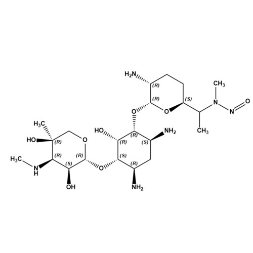 Show details for N-Nitroso Gentamicin-3 Picture of N-Nitroso Gentamicin-3
