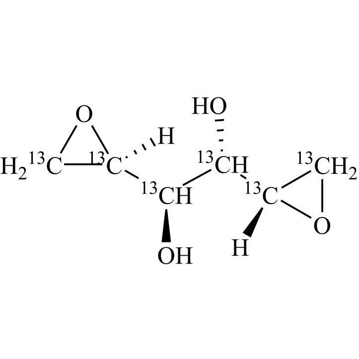 Show details for Dulcitol-13C6 Diepoxide Picture of Dulcitol-13C6 Diepoxide