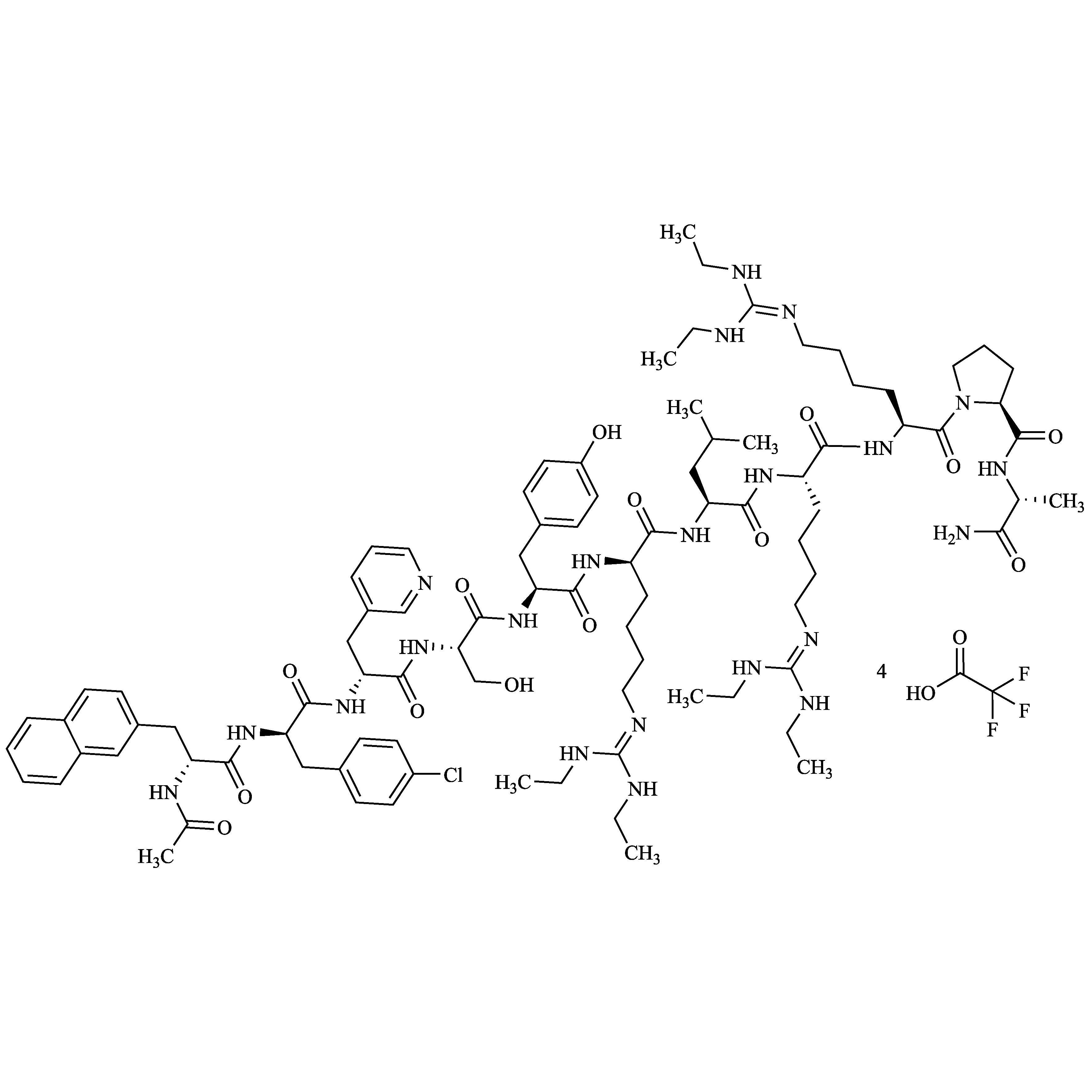Show details for Ganirelix Impurity 8 Tetratrifluoroacetate Picture of Ganirelix Impurity 8 Tetratrifluoroacetate
