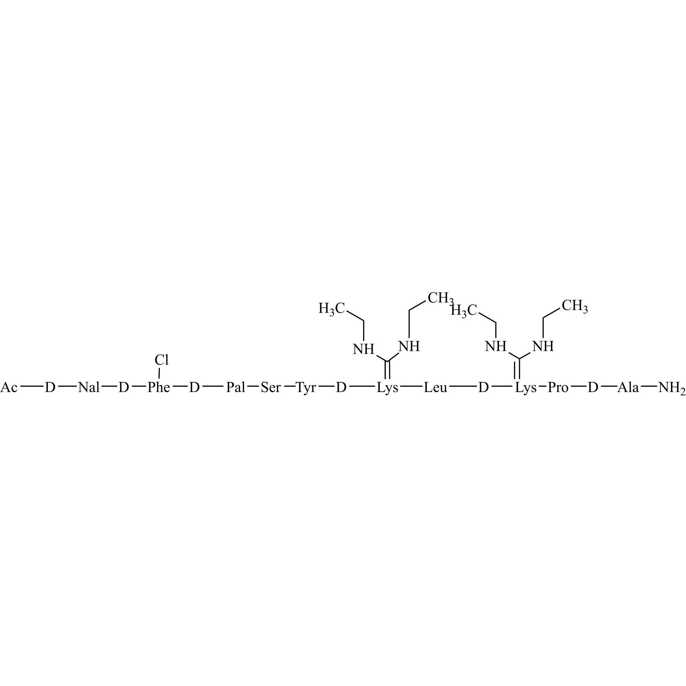Show details for Ganirelix Impurity 18 Tritrifluoroacetate Picture of Ganirelix Impurity 18 Tritrifluoroacetate
