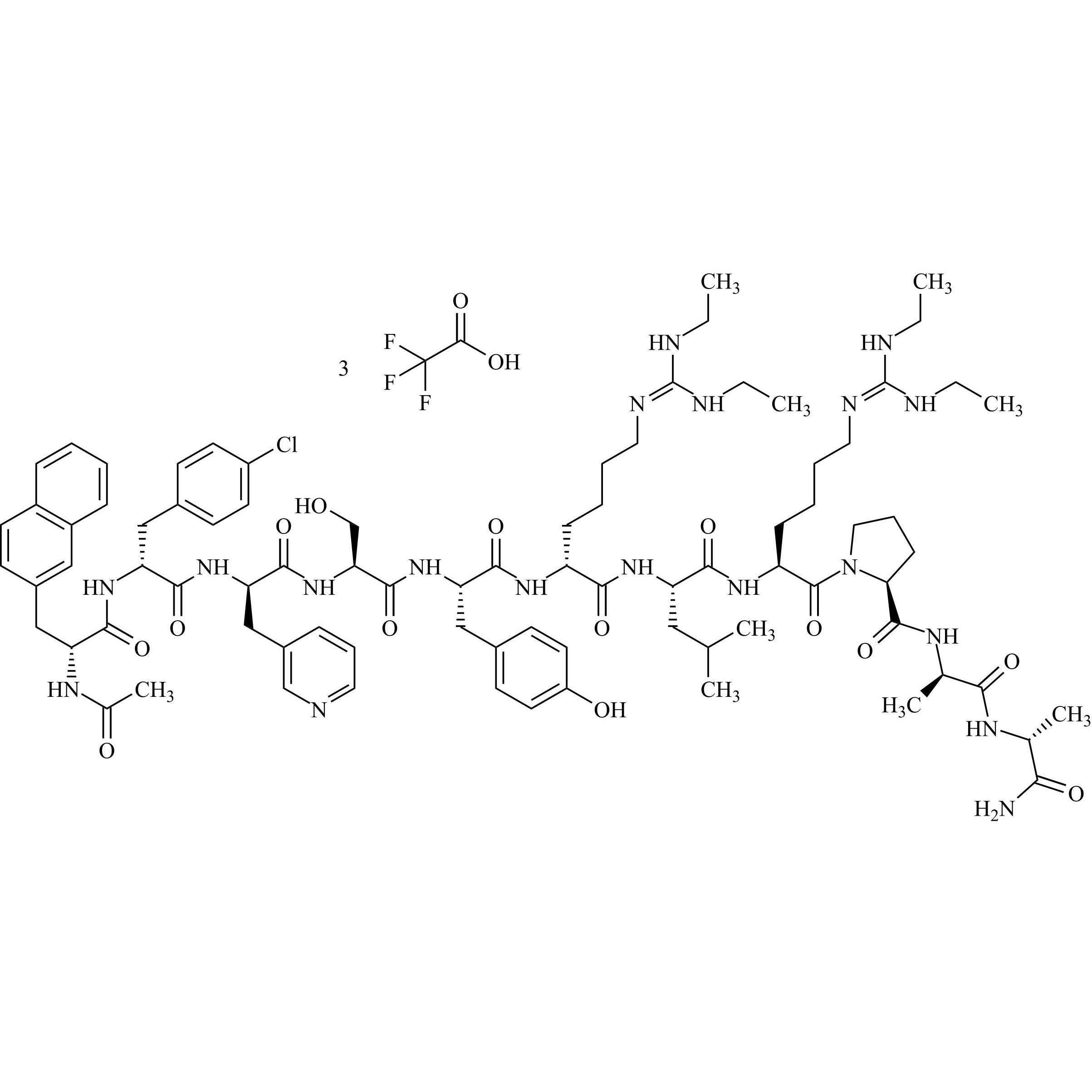 Show details for Ganirelix Impurity 9 Tritrifluoroacetate Picture of Ganirelix Impurity 9 Tritrifluoroacetate