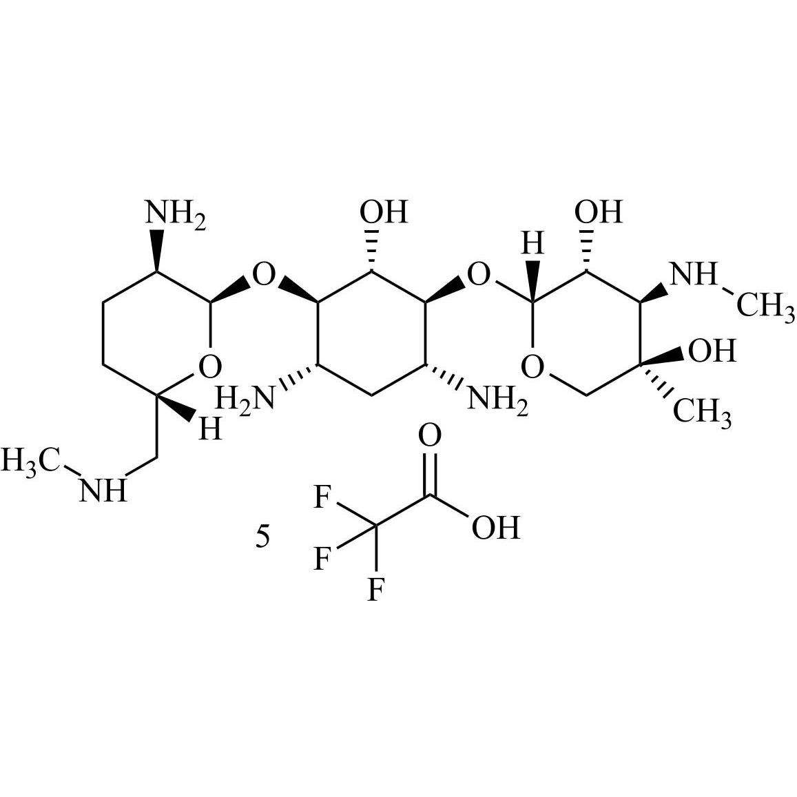 Picture of Gentamicin C2b Pentatrifluoroacetate
