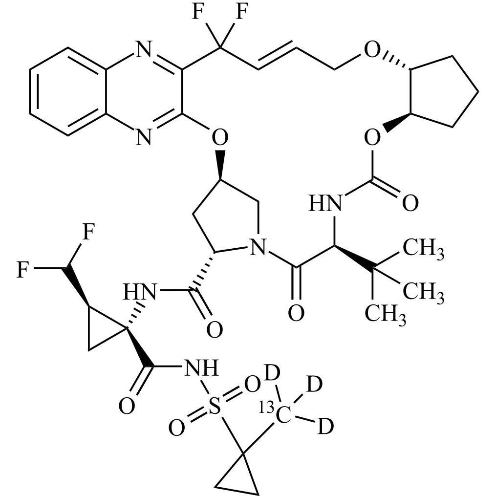 Picture of Glecaprevir-13C-d3