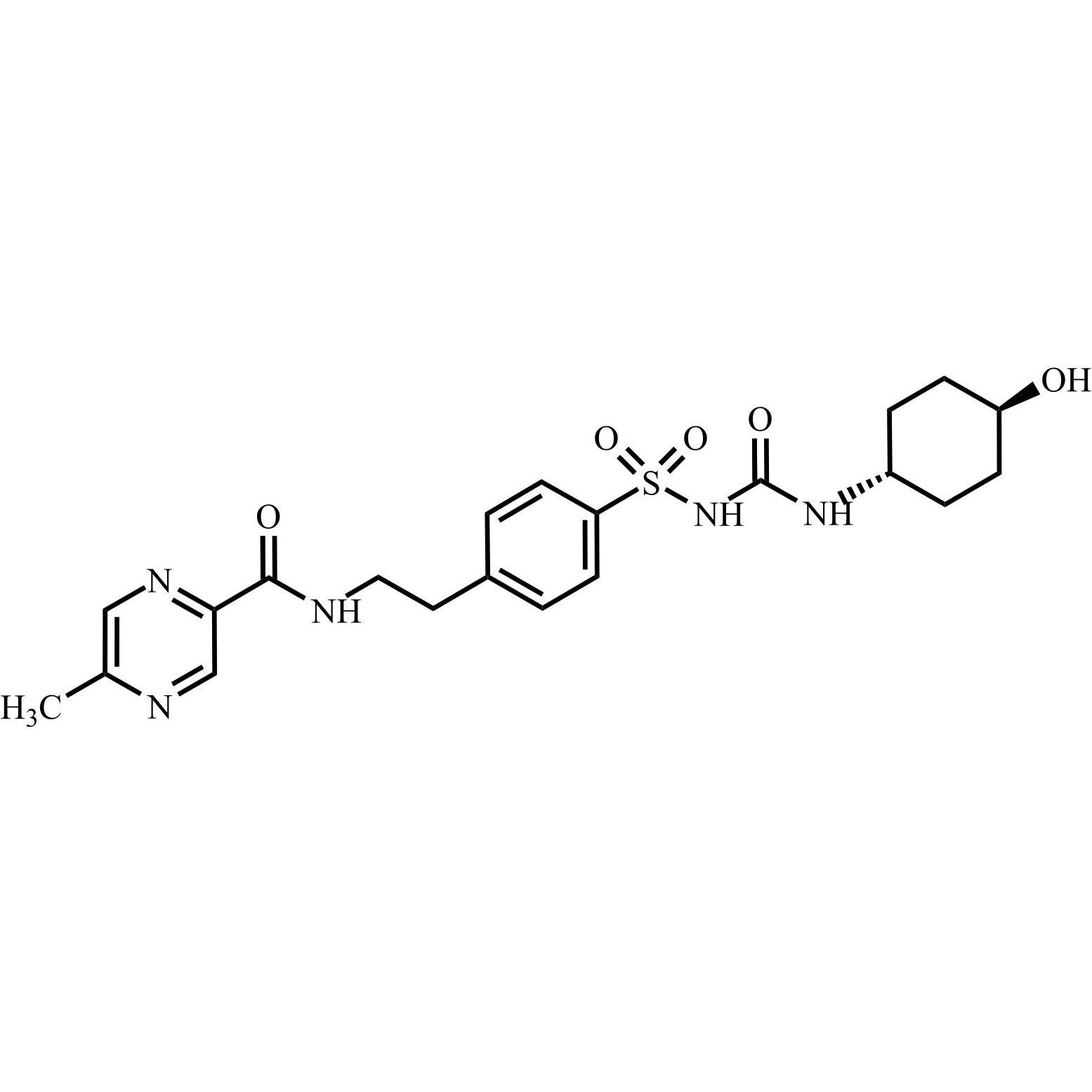 Show details for 4-Trans-Hydroxyglipizide Picture of 4-Trans-Hydroxyglipizide