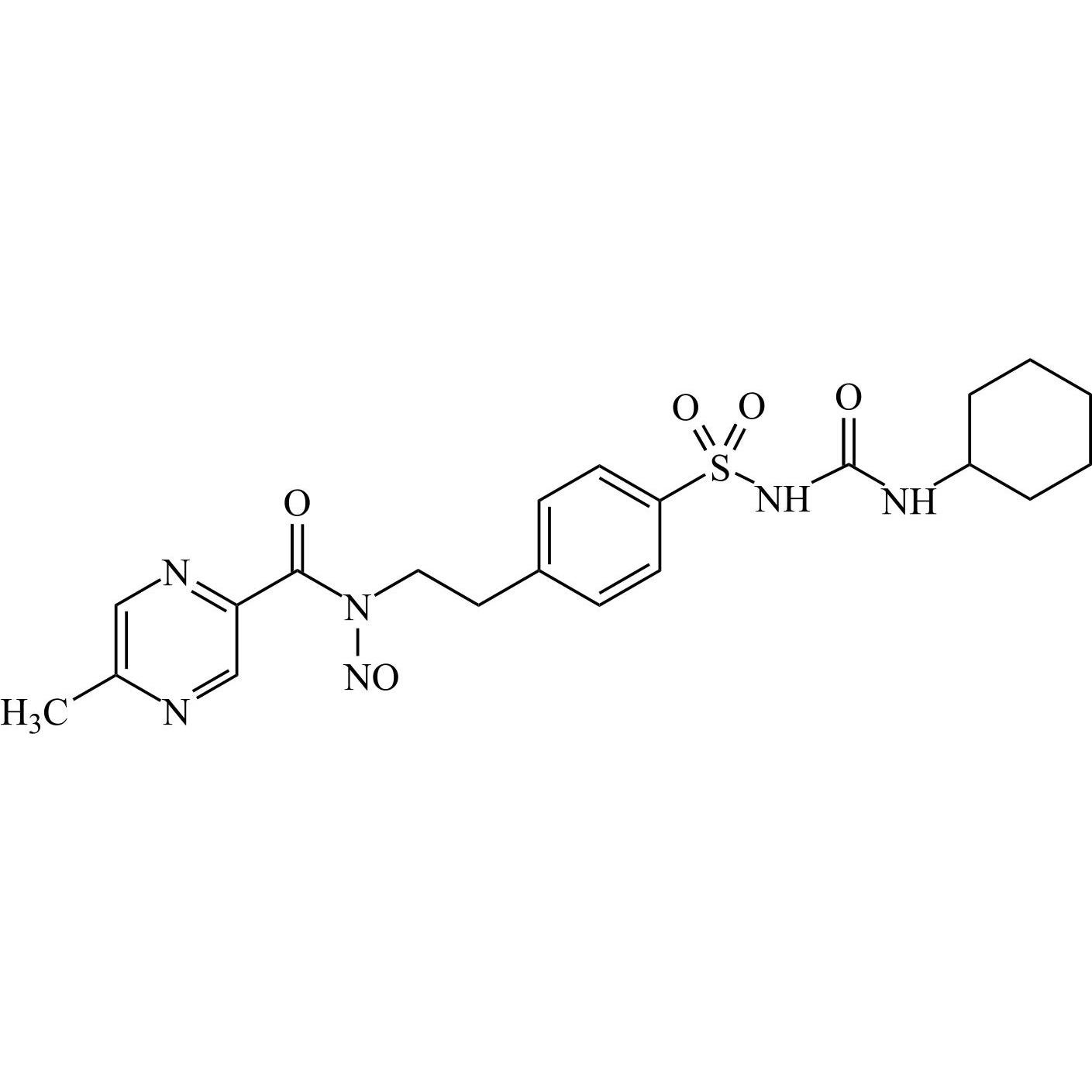 Show details for N1-Nitroso Glipizide Picture of N1-Nitroso Glipizide