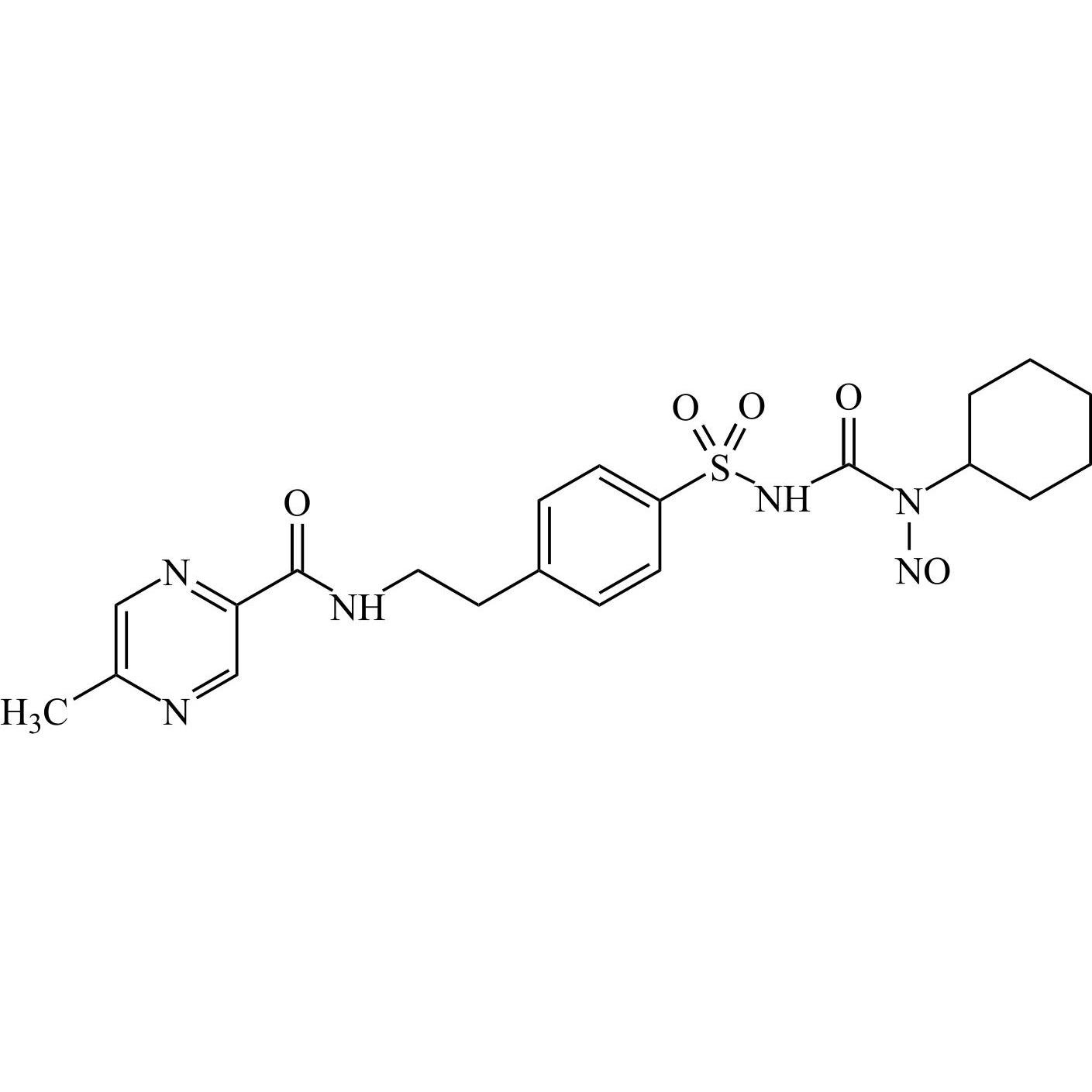 Show details for N3-Nitroso Glipizide Picture of N3-Nitroso Glipizide