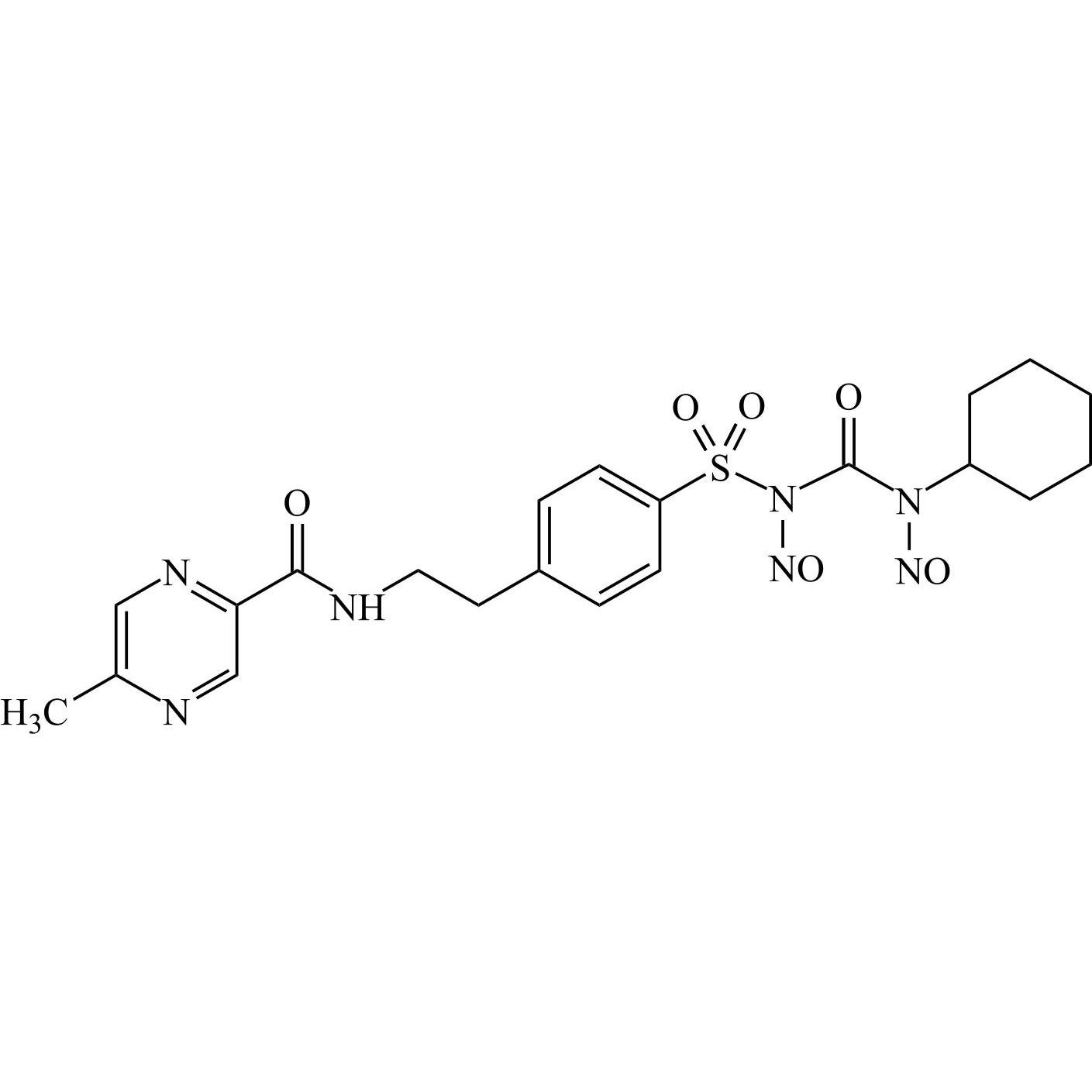 Show details for N2,N3-Dinitroso Glipizide Picture of N2,N3-Dinitroso Glipizide
