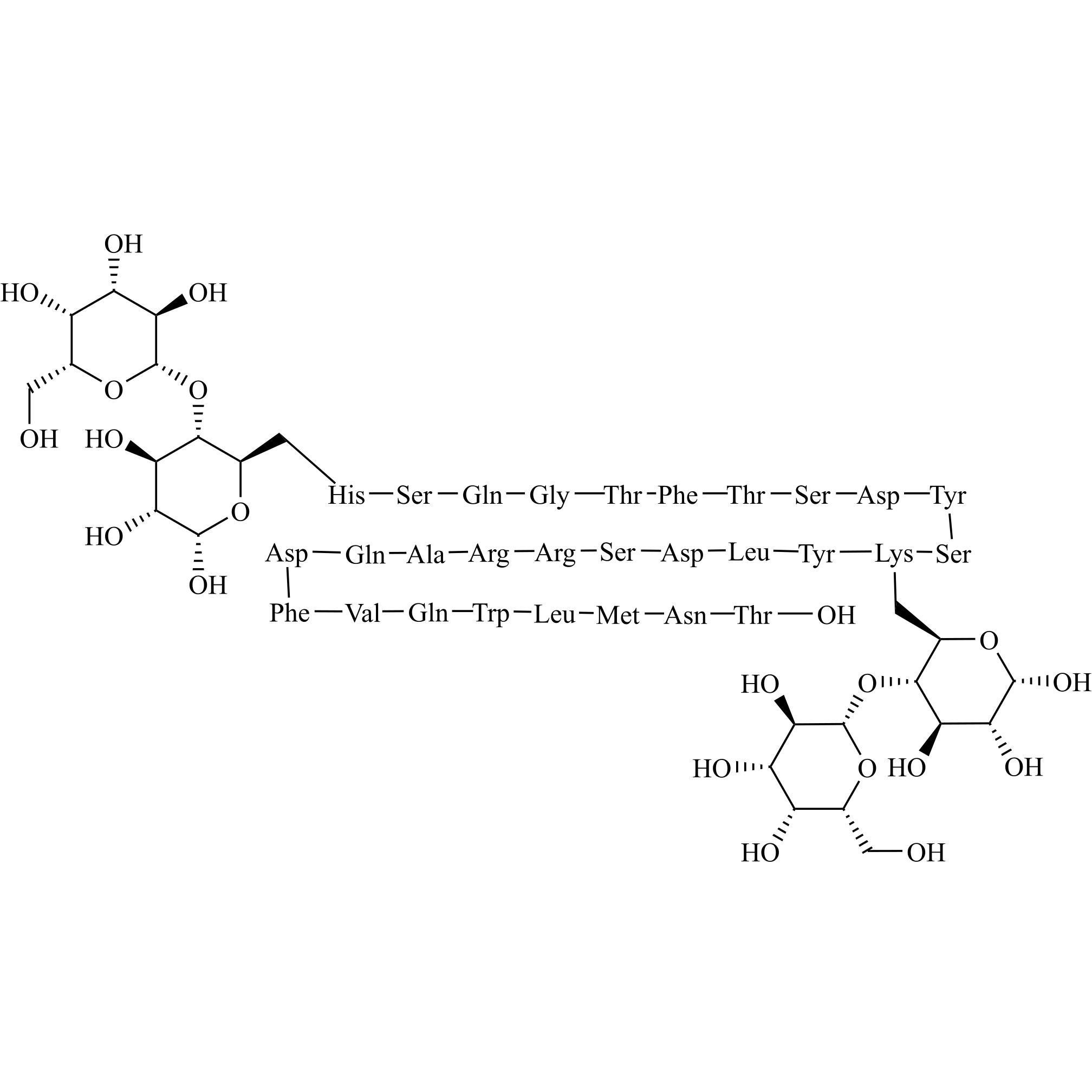 Picture of Glucagon di-lactose adduct 2