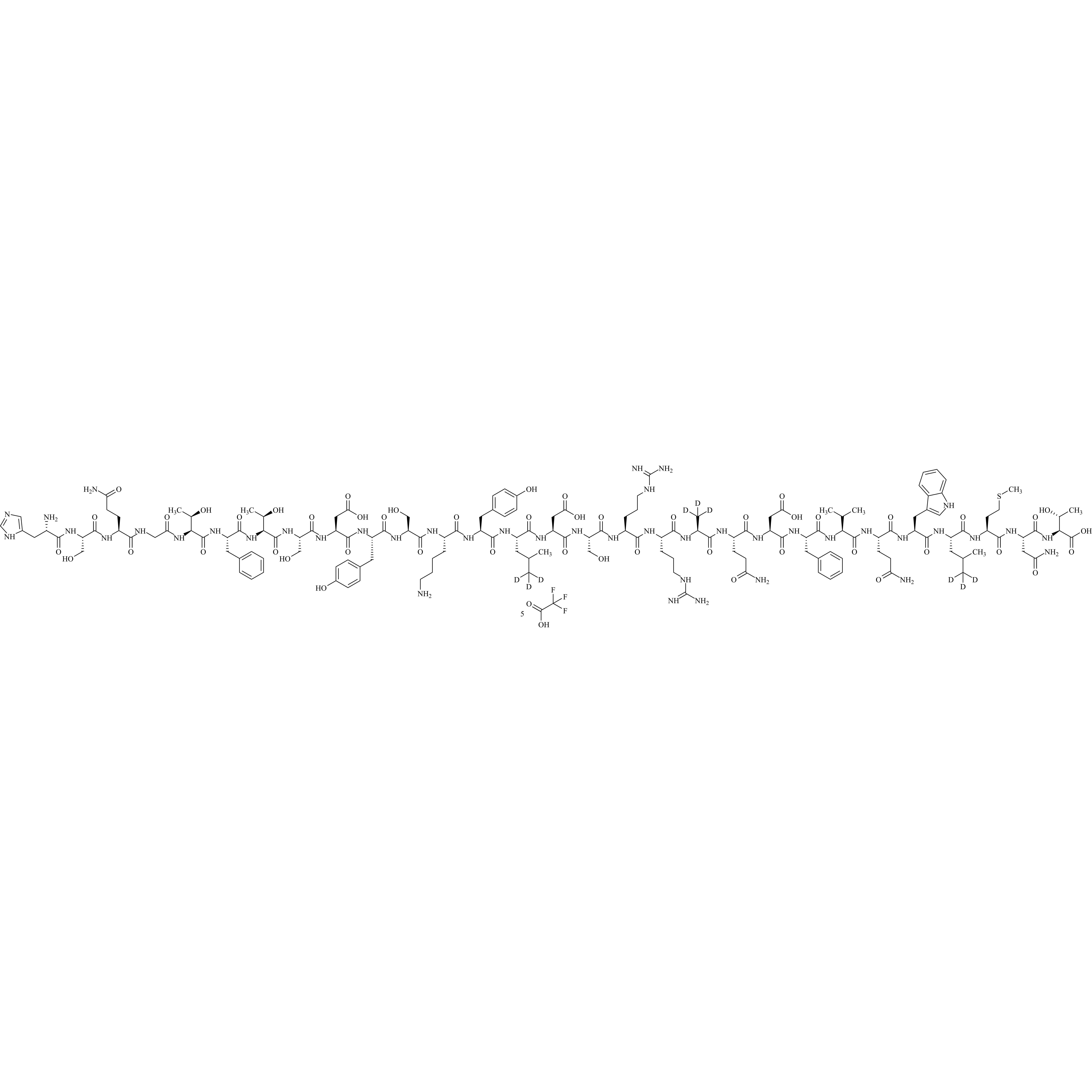 Picture of Glucagon-d9 Trifluoroacetate