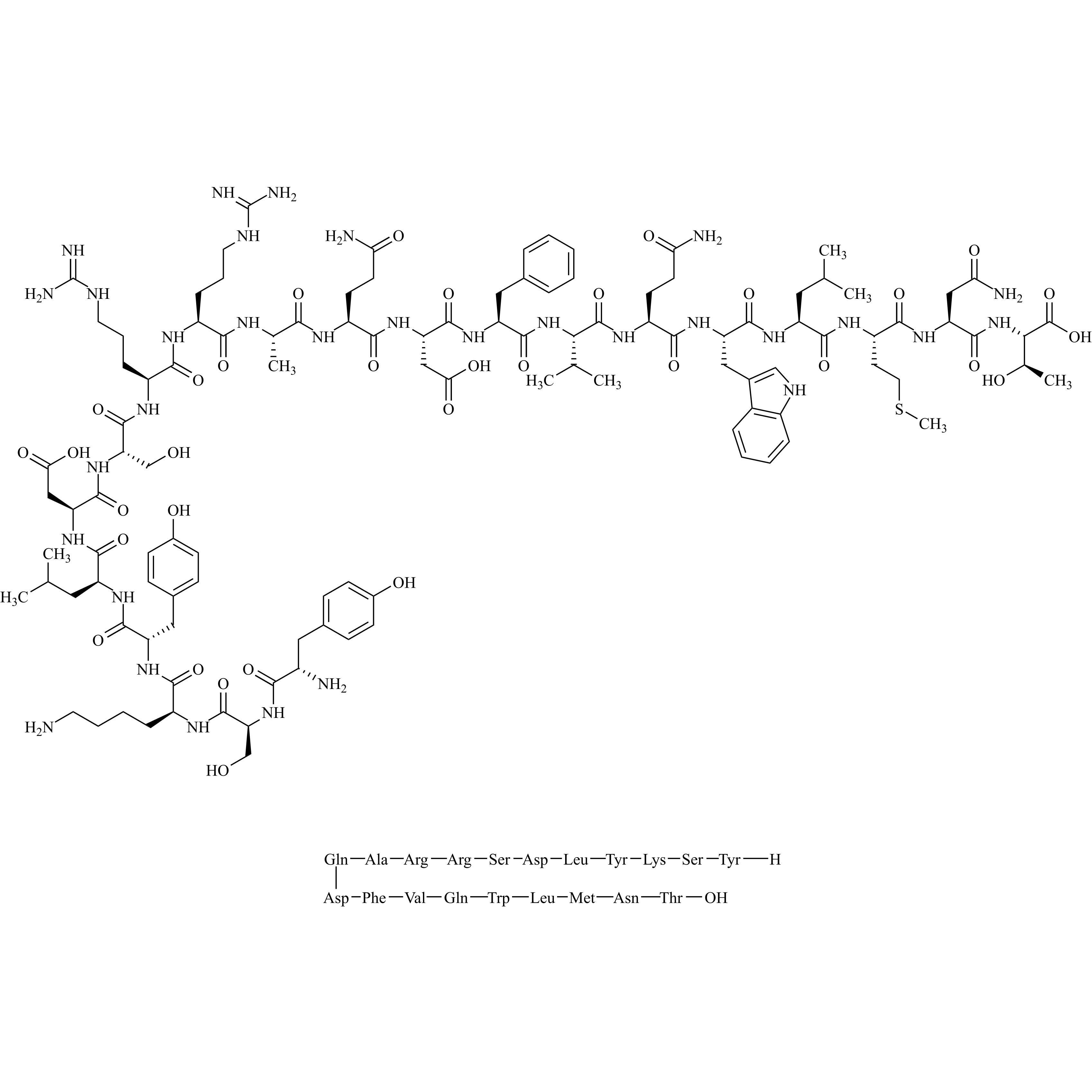 Picture of Des 1-9 Glucagon Tetratrifluoroacetate