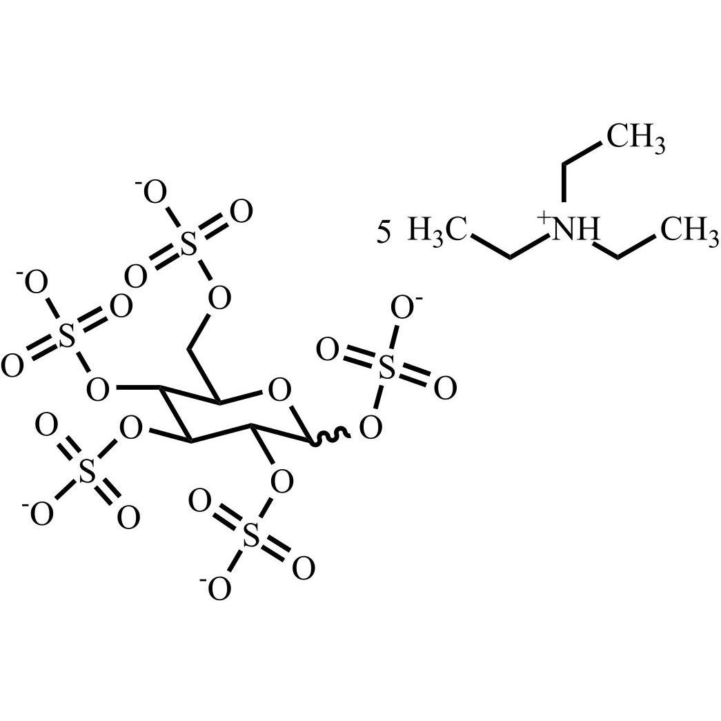 Picture of Glucose pentasulfate triethylamine salt