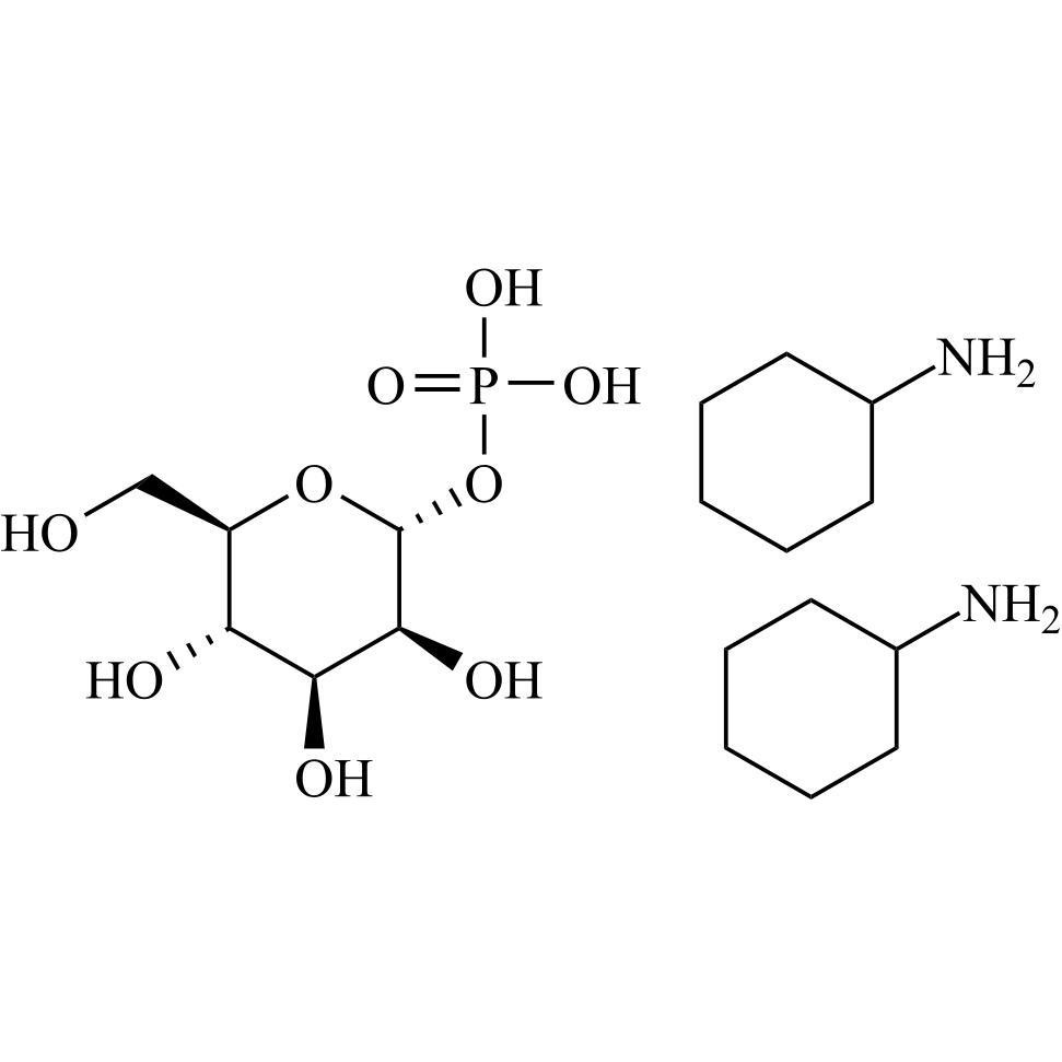 Picture of alpha-D-Mannose-1-phosphate bis (cyclohexylammonium) Salt