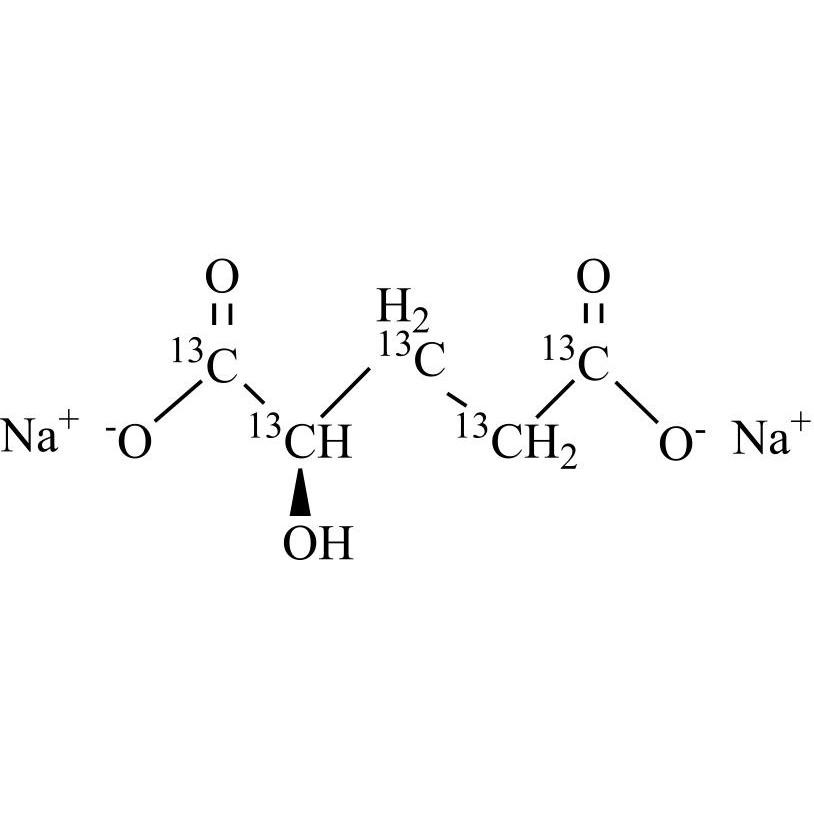 Show details for (2R)-2-Hydroxyglutaric Acid Disodium Salt-13C5 Picture of (2R)-2-Hydroxyglutaric Acid Disodium Salt-13C5