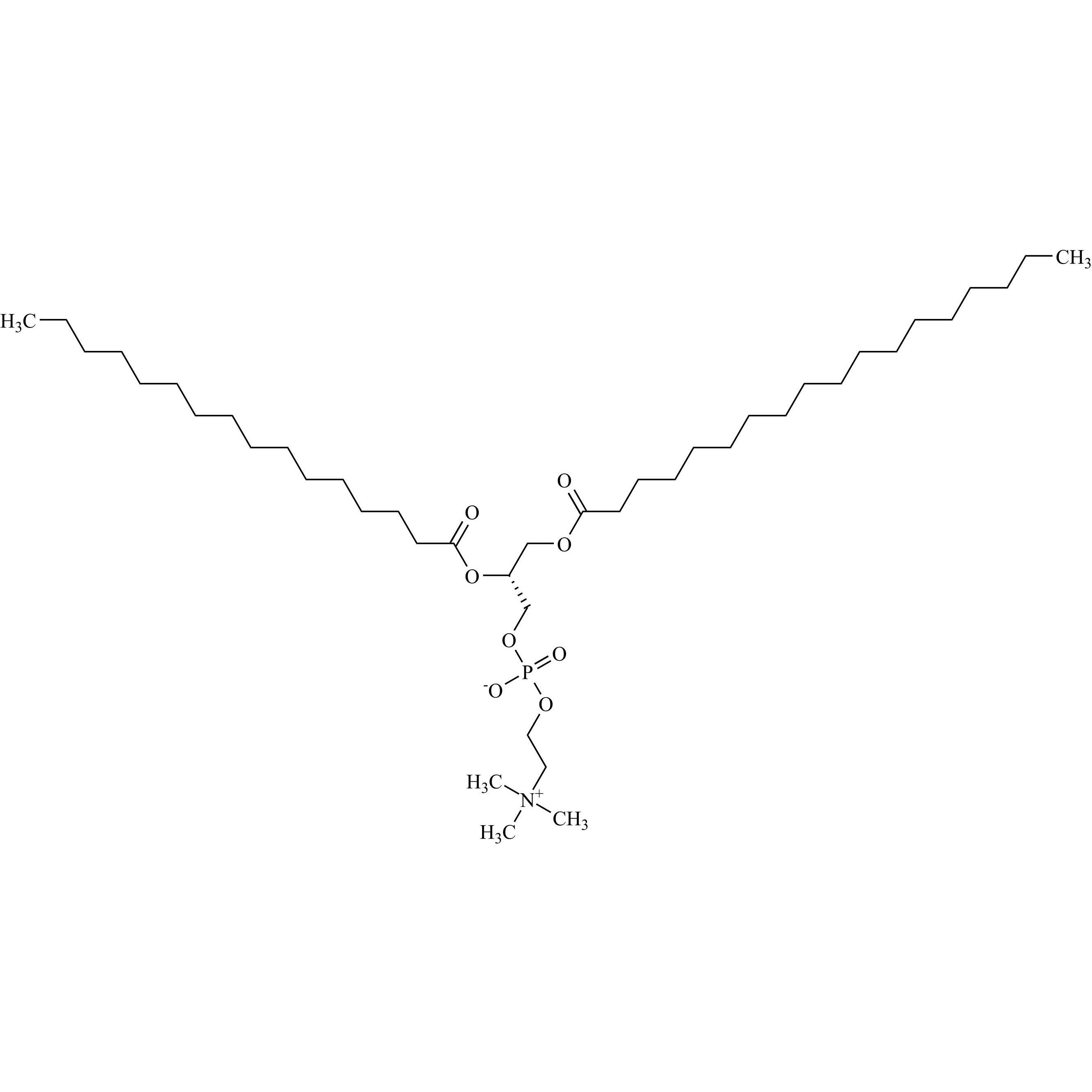 Picture of 1-Stearoyl-2-palmitoyl-sn-glycero-3-phosphocholine