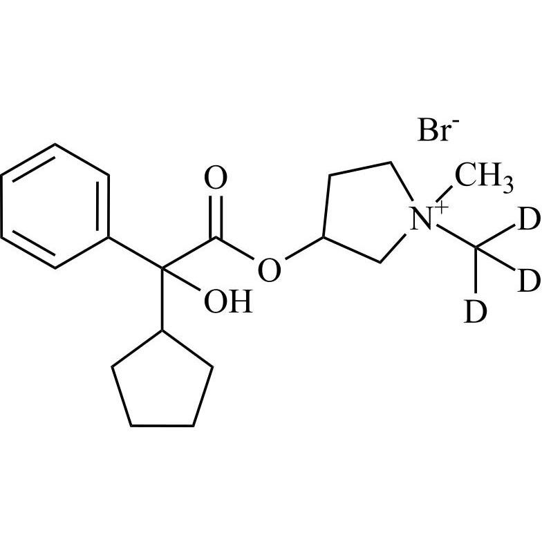 Show details for Glycopyrrolate-d3 Bromide Picture of Glycopyrrolate-d3 Bromide